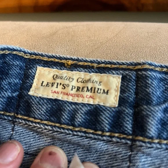 High Rise Blue Jeans - Picture 4 of 4